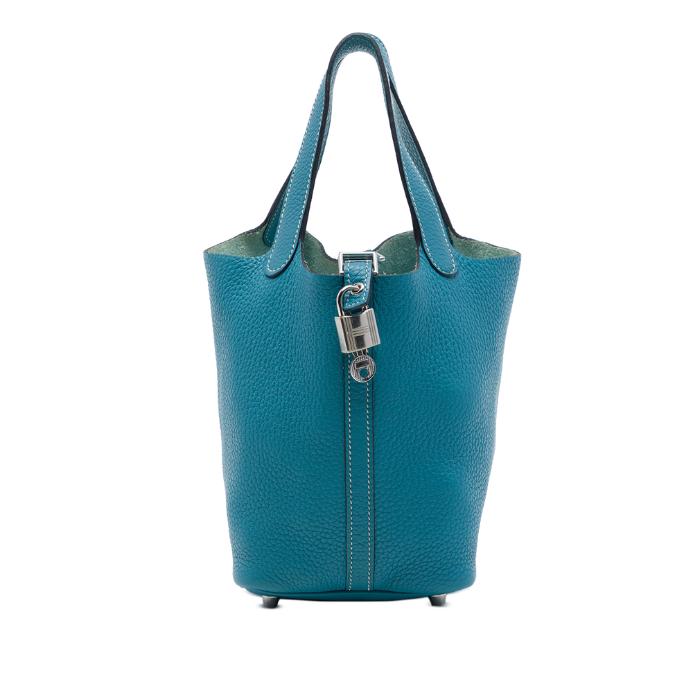 Pre-Loved Hermes Clemence Picotin Lock 18